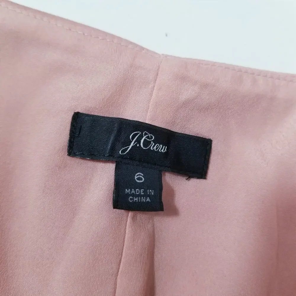 J. Crew Button Front A-Line Midi Dress